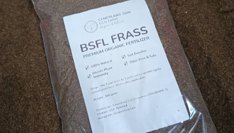 2kg Frass | Kompos BSFL